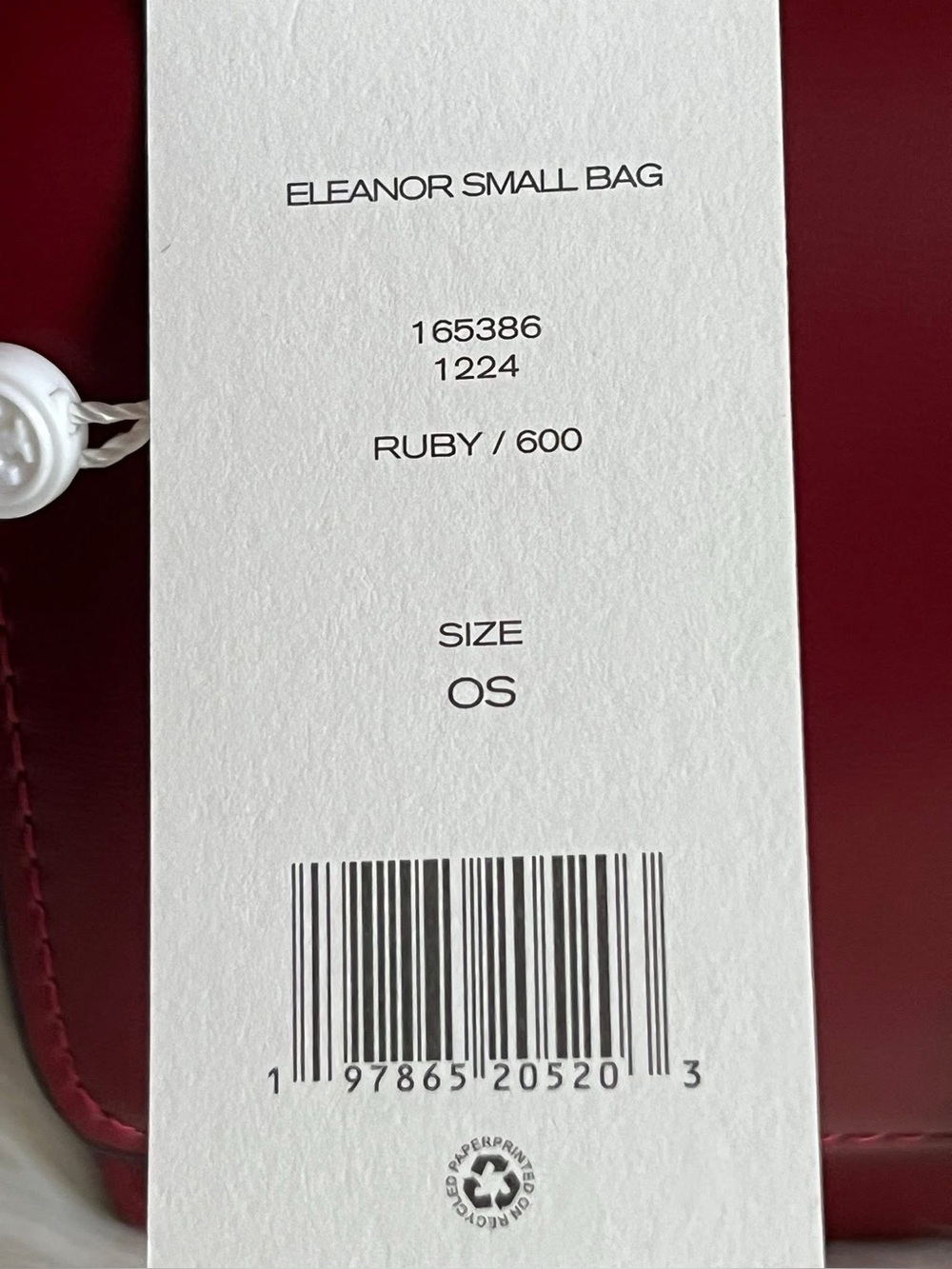 165386 - Tory Burch Eleanor Small Convertible Shoulder Bag - Picture 13 of 15